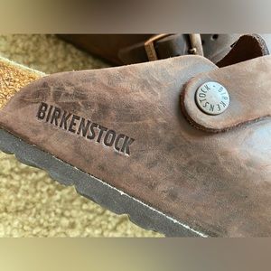 Birkenstock Boston Clogs- Oiled Leather